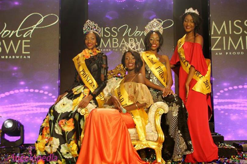 Chiedza Lorraine Mhosva crowned as Miss World Zimbabwe 2017